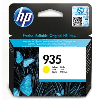 HP C2P22AE originální inkoustová kazeta, barva žlutá, výtěžnost cartridge 400 stran