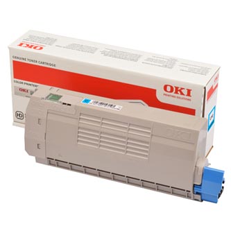 Oki C712 46507615 originální tonerová kazeta, barva azurová, výtěžnost cartridge 11500 stran