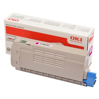 Oki C712 46507614 originální tonerová kazeta, barva purpurová, výtěžnost cartridge 11500 stran