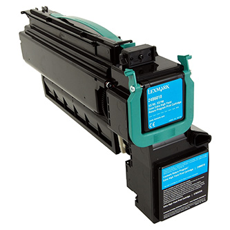 Lexmark 24B6018 originální tonerová kazeta, barva azurová, výtěžnost cartridge 18000 stran