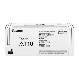 Canon T10 4566C001 originální tonerová kazeta, barva černá, výtěžnost cartridge 13000 stran