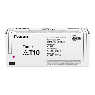 Canon T10 4564C001 originální tonerová kazeta, barva purpurová, výtěžnost cartridge 10000 stran