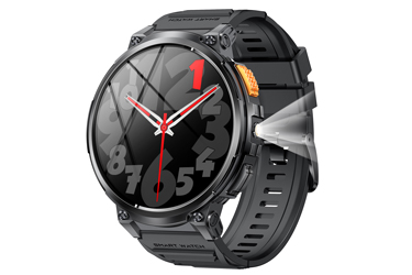 Chytré hodinky v češtině, PW-166, velké smart watch s telefonováním, krokoměrem, oxymetrem, měřením tepu, tlaku, černé s černým páskem