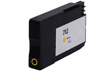 HP 712 3ED69A kompatibilní inkoustová kazeta, barva žlutá, výtěžnost cartridge 800 stran