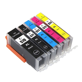 571 XL Canon Multipack kompatibilní náplň s čipem