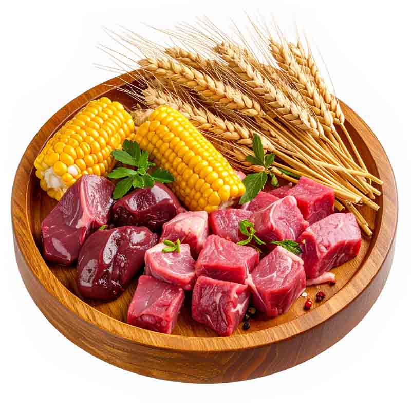 Obrazek Granule pro psy TYGERO DAILY - masová směs s játrovým vývarem - střední a velké plemeno - 12kg
