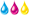 Azurová/Purpurová/Žlutá