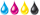 Azurová/Purpurová/Žlutá/Černá